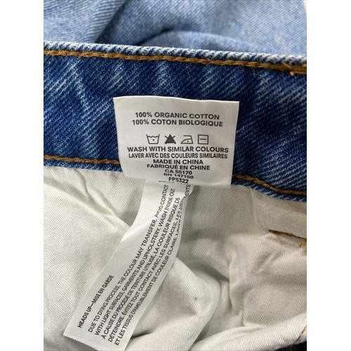 Frank and Oak Women's Light Wash Stevie Tapered Jeans - 29 image 4