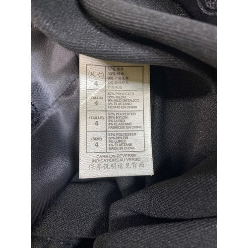 NEW Leon Max Women's Black Metallic Skinny Jeans - 4 image 4