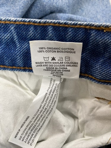 Frank and Oak Women's Light Wash Stevie Tapered Jeans - 29 image 4