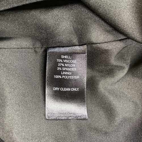 White House Black Market Women's Black Lined Straight Skirt - 0 image 4