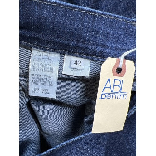 NEW ABL Denim Women's Dark Wash Accessible Classic Jeans - 42 Long image 3