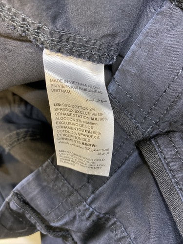 Chico's Women's Navy Blue Cargo Cropped Pants - Petite 0.5/US 6P image 4