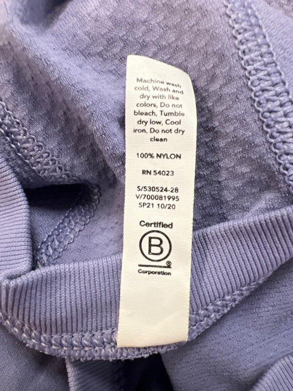 Athleta Women's Purple Momentum Seamless Long Sleeve Fitted Athletic Shirt - M image 4