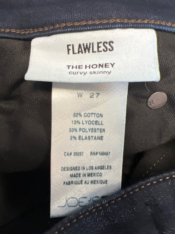 Joe's Jeans Women's Dark Wash The Honey Curvy Skinny Jegging Jeans - 27 image 4