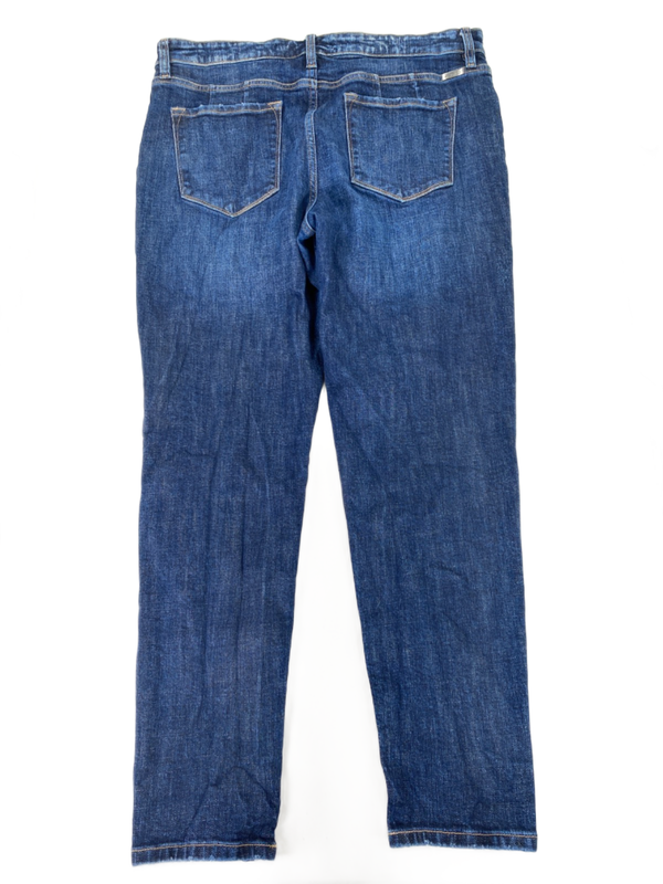 Kancan women's Dark Wash Ripped High Rise Denim Jeans - 15 image 6