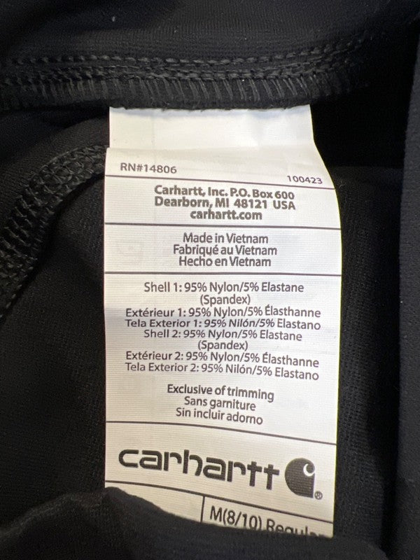 Carhartt Women's Black Pull On Force Fitted Utility Legging Pants - M image 4