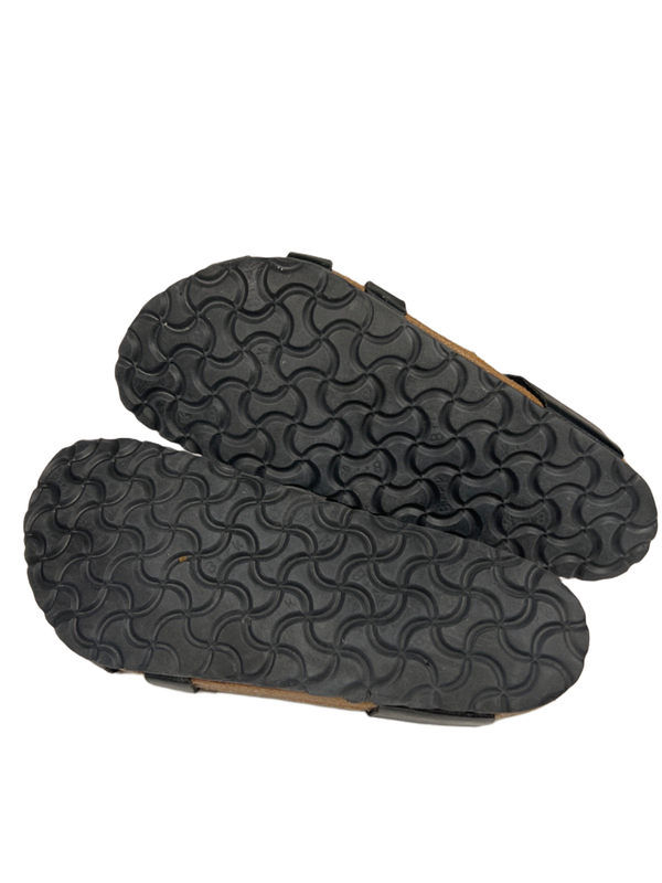 Birkenstock Unisex Black Pisa Braided Open Toe Sandals - Women's 9 image 8