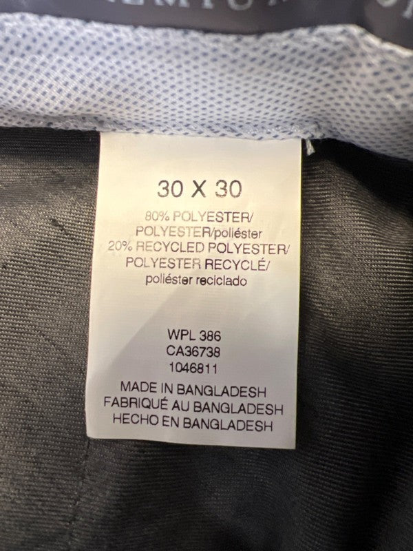 Haggar Men's Dark Gray Shirt Gripper Premium Flex Slim Fit Dress Pants - 30x30 image 5
