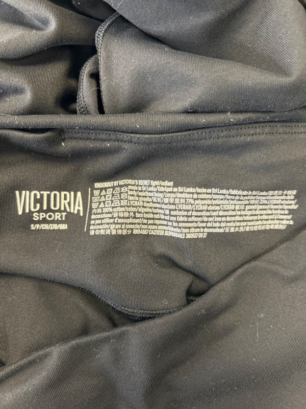 Victoria's Secret Sport Women's Black Knockout Tight Logo Athletic Leggings - S image 3