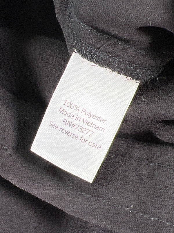 Nine West Women's Black Side Ruched Midi Skirt - XXL image 4