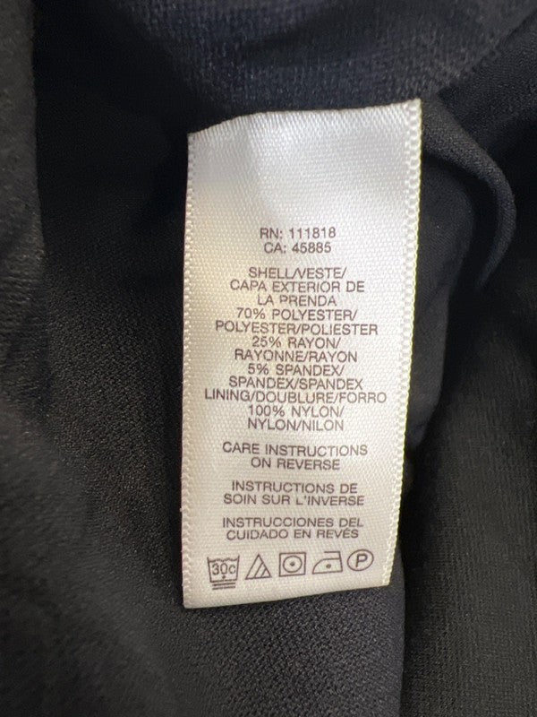 Michael Kors Women's Black Zip Back Midi Pencil Skirt - 10 image 4