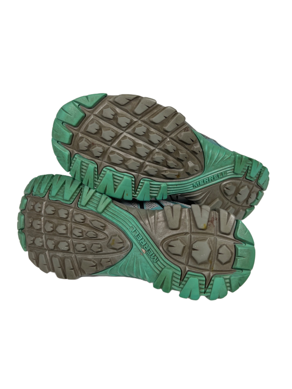 Merrell Women's Gray/Blue MQM Flex Hiking Sneakers - 11 image 8
