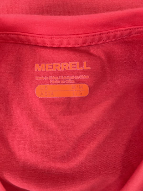 Merrell Women’s Orange Short Sleeve Athletic T-Shirt - M image 3