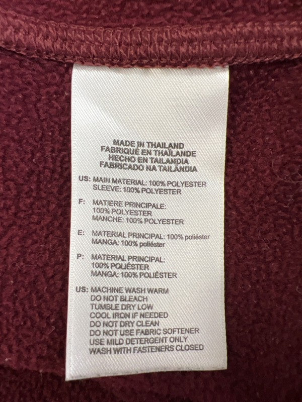 Adidas Men's Burgundy/Gray Climawarm Heather Full Zip Jacket - L image 4