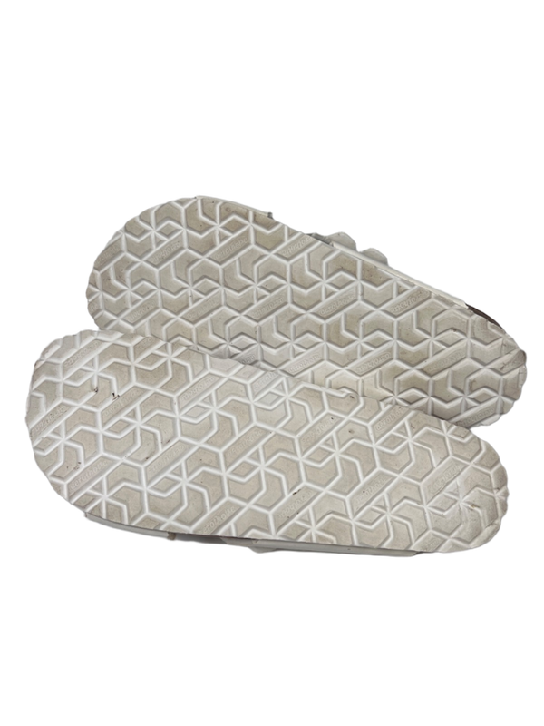 Aerothotic Women's White Leather Suri Cork Braided Adjustable Sandals - 38/US 8 image 8