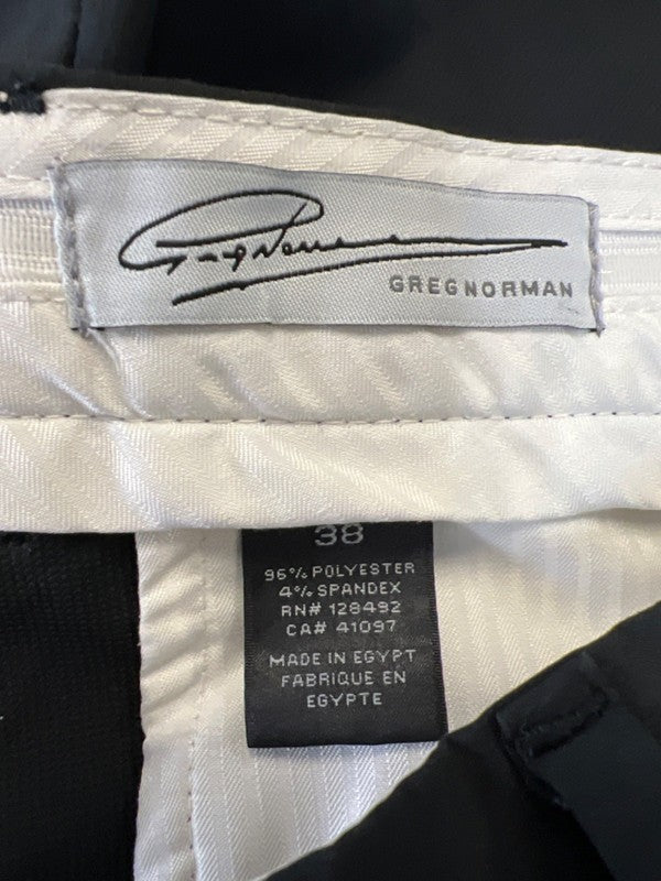 Greg Norman Men's Black Performance Golf Shorts - 38 image 3