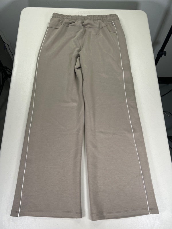 Member's Mark Women's Gray Sandwash Wide Leg Sweatpants - M image 6