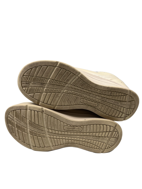 New Balance Men's Beige 577 Hook-And-Loop Adjustable Walking Sneakers - 10 image 8