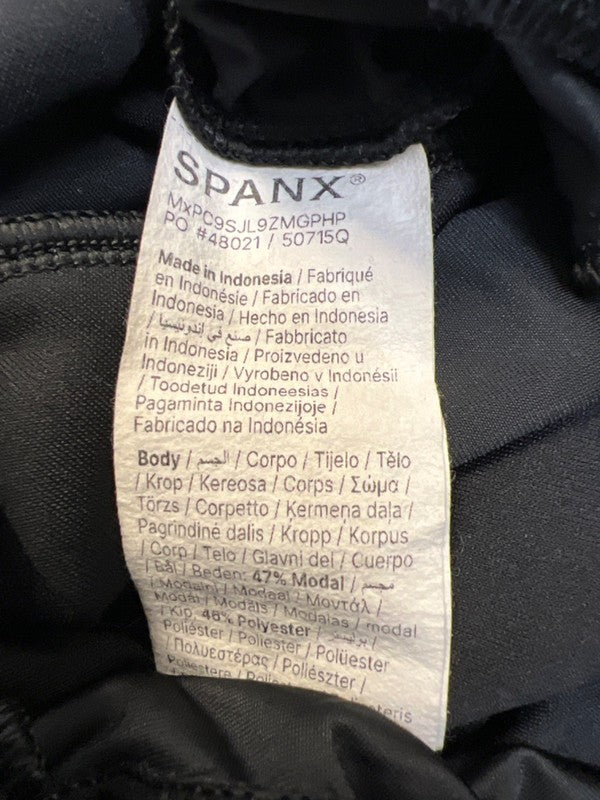 Spanx Women's Black Air Essentials Stretch Waist Ankle Sweatpants - M image 4