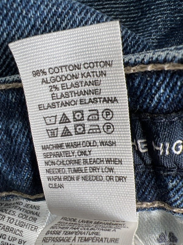 Lucky Brand Women's Medium Wash The High Rise Shortie Jean Shorts - 4/27 image 4