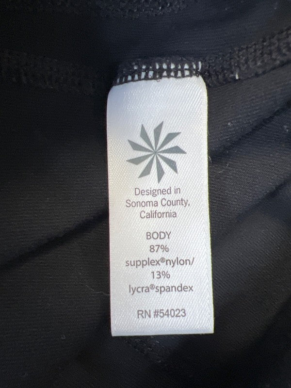 Athleta Women's Black Revelation Tight Pull On Athletic Leggings - M image 4