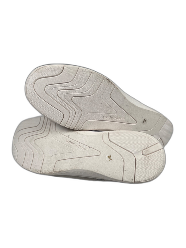 Easy Spirit Women's Gray Perforated Slip On Casual Walking Shoes - 11 image 8
