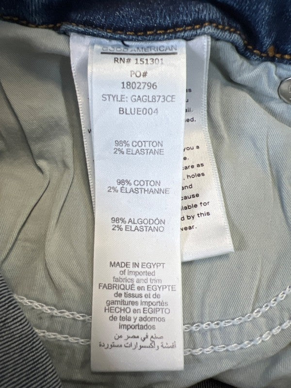Good American Women's Medium Wash Ultimate Skinny Stretch Jeans - 6/28 image 4