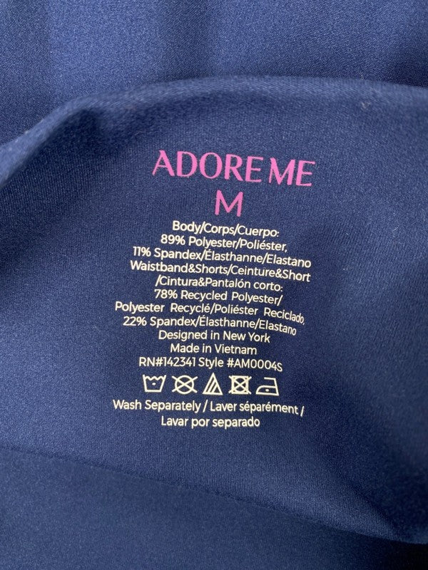 Adore Me Women's Blue Pull On Pleated Side Active Skort - M image 3