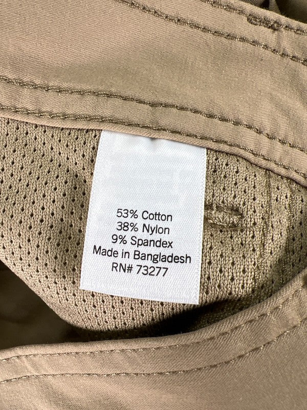 Sonoma Men's Beige 9in Performance Cargo Shorts - 30 image 4