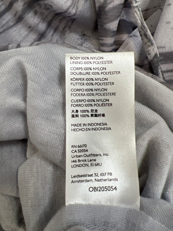 Urban Outfitters Women's Gray Ruched Side Sleeveless Cami Top - M image 4
