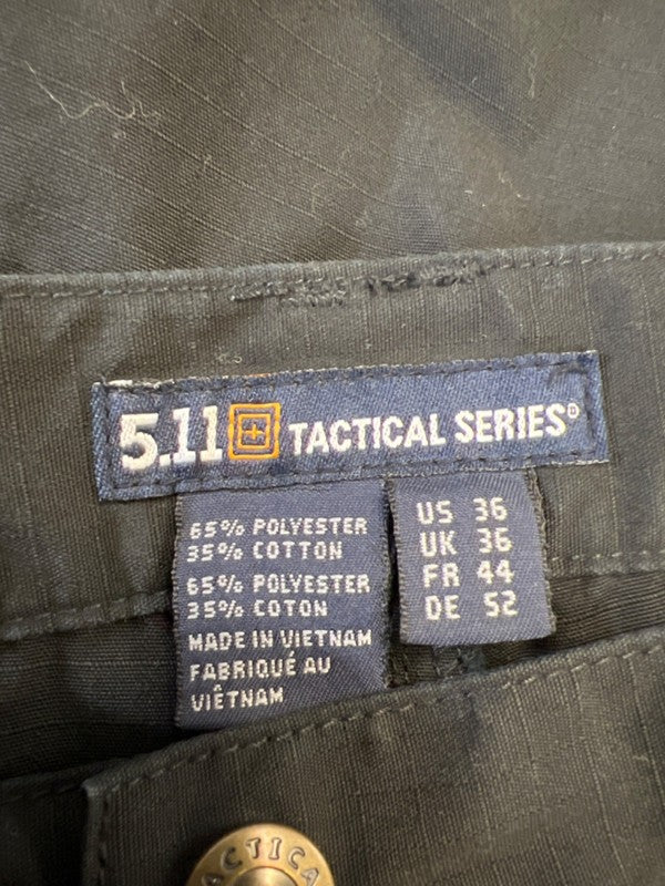 511 Tactical Series Men's Black Taclite Pro Ripstop Cargo Shorts - 36 image 3