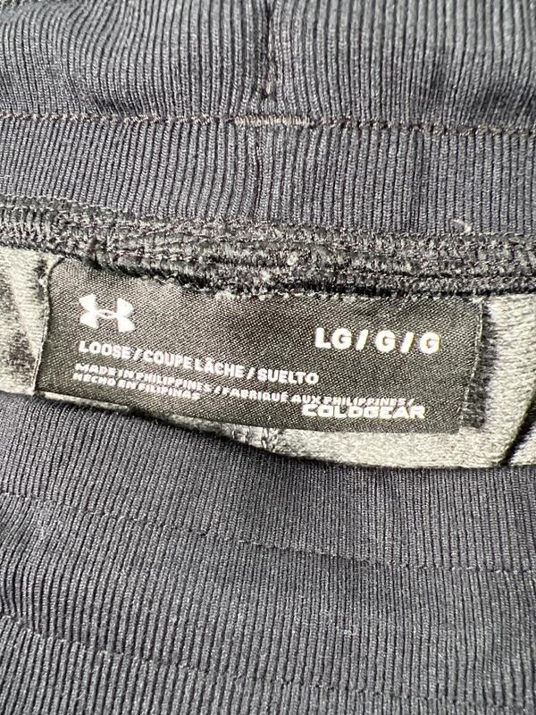 Under Armour Men's Gray Loose Fit ColdGear Jogger Sweatpants - L image 3