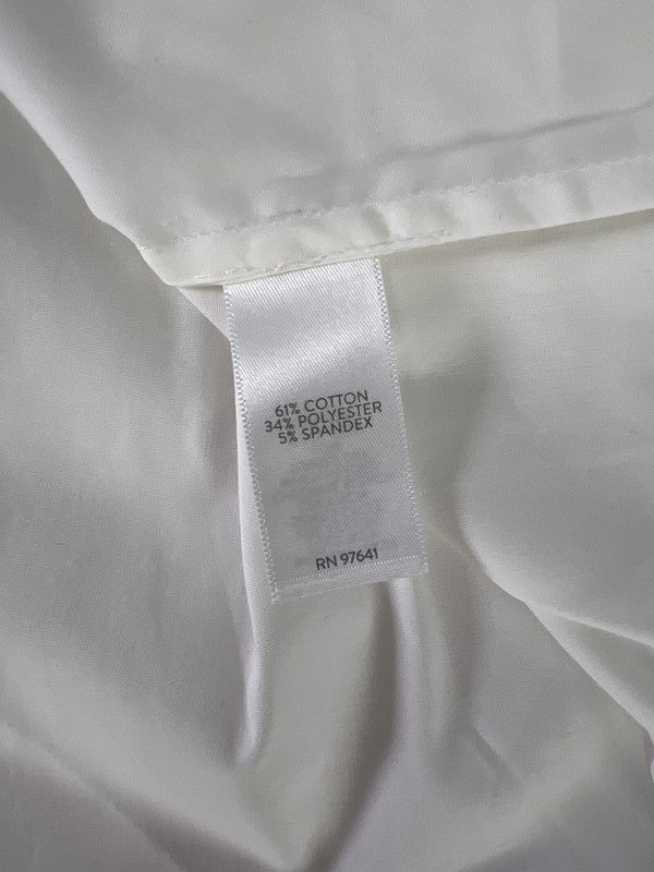 J. Jill x Christian Siriano Women’s White Loose Fit Blouse - Petite MP image 4