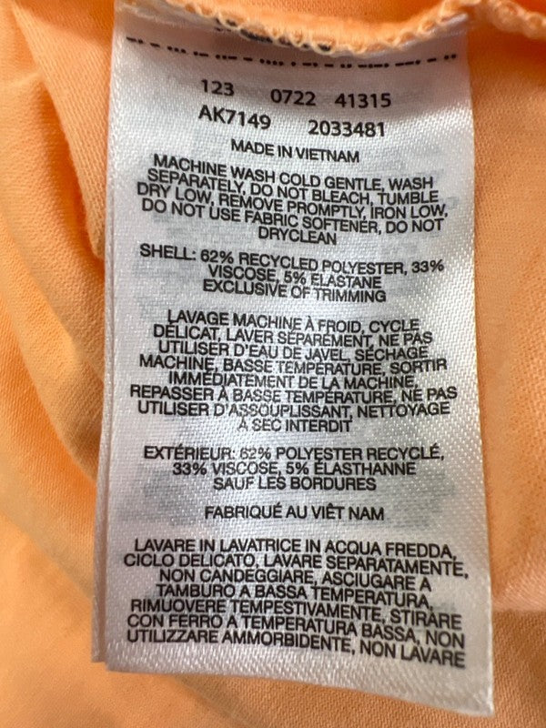 Columbia Women's Orange Boundless Cap Sleeve T-Shirt - S image 4
