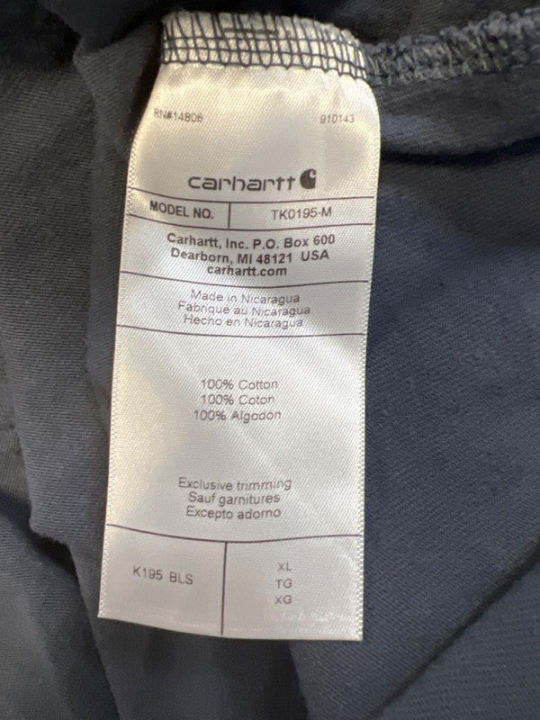Carhartt Men's Blue Loose Fit Short Sleeve T-Shirt - XL image 4