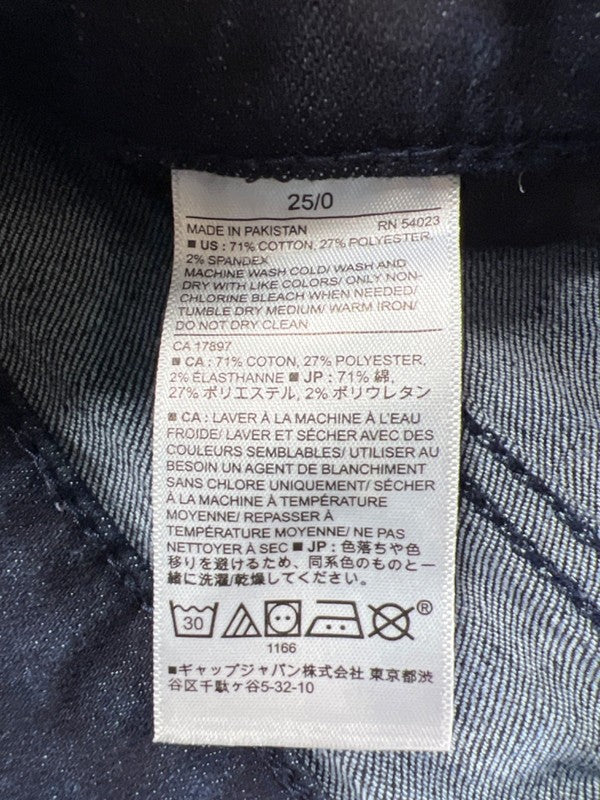 Banana Republic Women's Dark Wash Skinny Fit Denim Jeans - 0 image 4