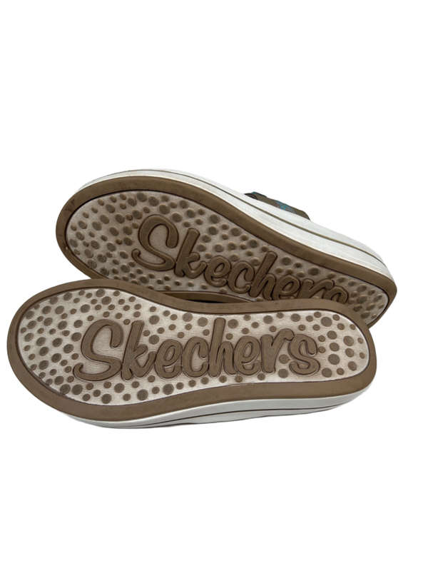 Skechers Women's Blue/Taupe Upgrades Marina Bay Flip Flop Sandals - 8 image 8