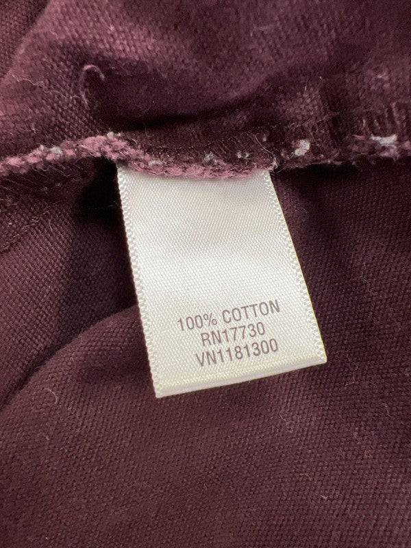 Converse One Star Women’s Purple Canvas Button Up Jacket - M image 4
