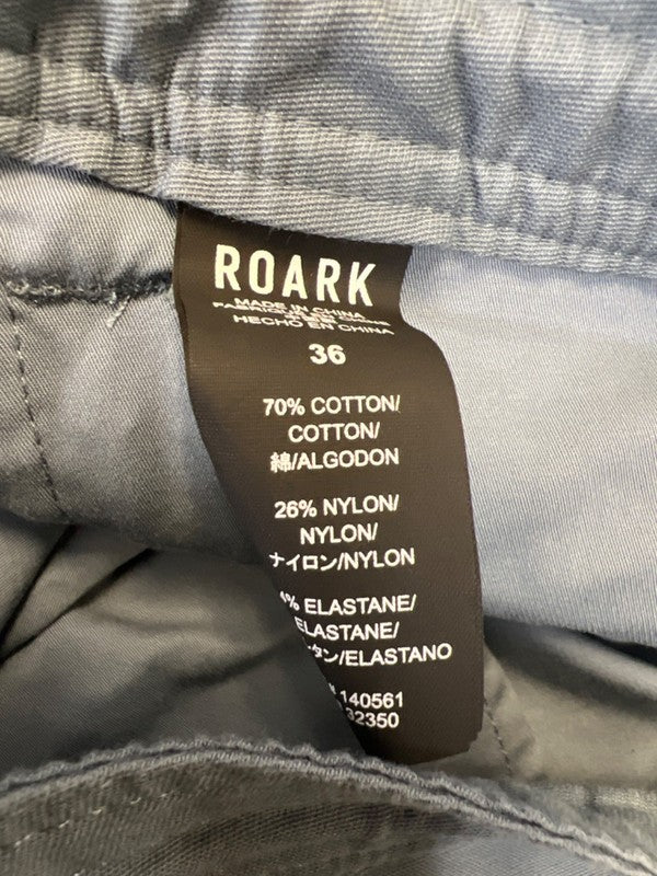 Roark Men's Gray Layover 2.0 Pro Traveler Vented Lace Up Pants - 36 image 4