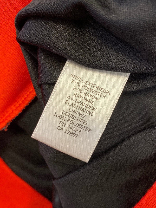 Banana Republic Women's Orange/Gray Cap Sleeve Sheath Dress - 6 Petite image 4