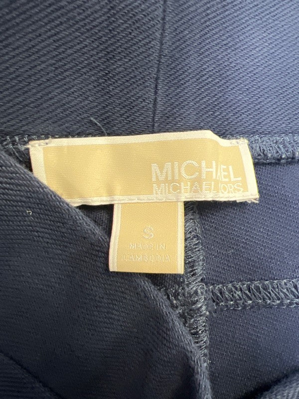 Michael Kors Women's Blue Pull On Stretch Waist Jegging Dress Pants - S image 3