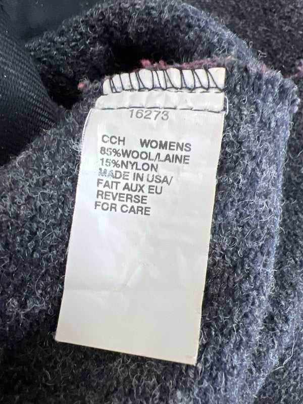 Woolrich Women’s Gray Wool Blend Long Sleeve Full Zip Jacket - M image 4