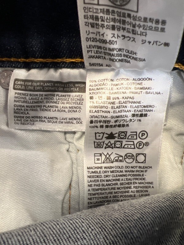 Levi's Men's Dark Wash 541 Athletic Taper Fit Denim Jeans - 33x34 image 4