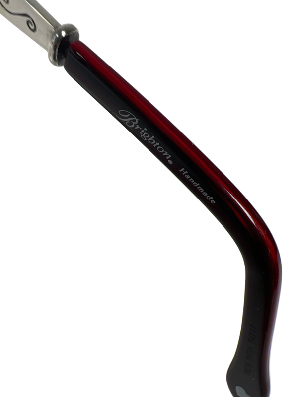 Brighton Women's Silver/Red Heartbeat Sunglasses W/ Tin Box image 11
