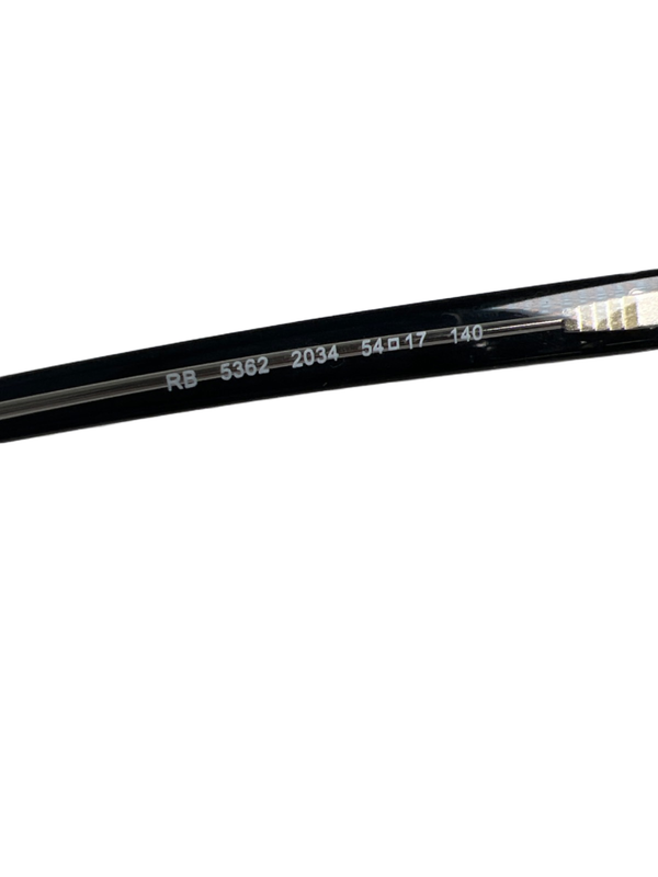 Ray-Ban Black 5362 2034 54-17 140 Eyeglass Frames W/ Clamshell Case image 11