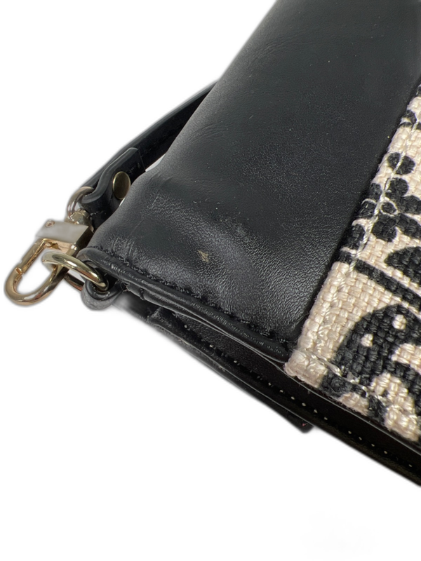 Spartina 449 Black/Beige Daufuskie Island Multi-Pocket Wristlet Clutch image 10