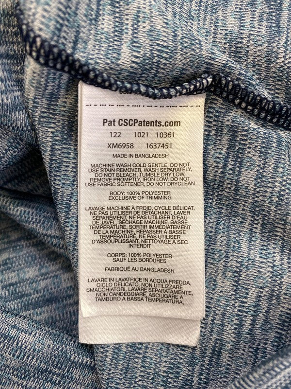 Columbia Men’s Blue Heathered Tech Short Sleeve Athletic T-Shirt - L image 4