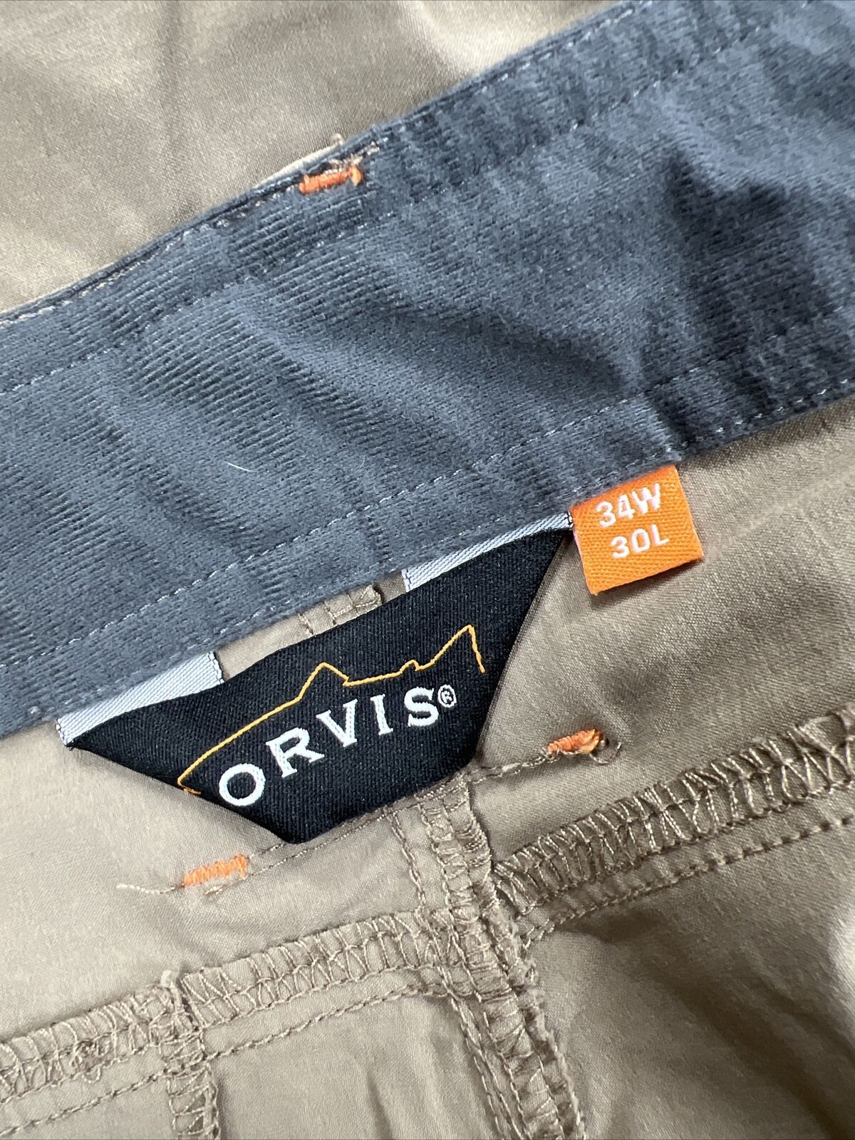 Orvis Men's Brown Fishing Hyrbid Tech Pants - 34x30