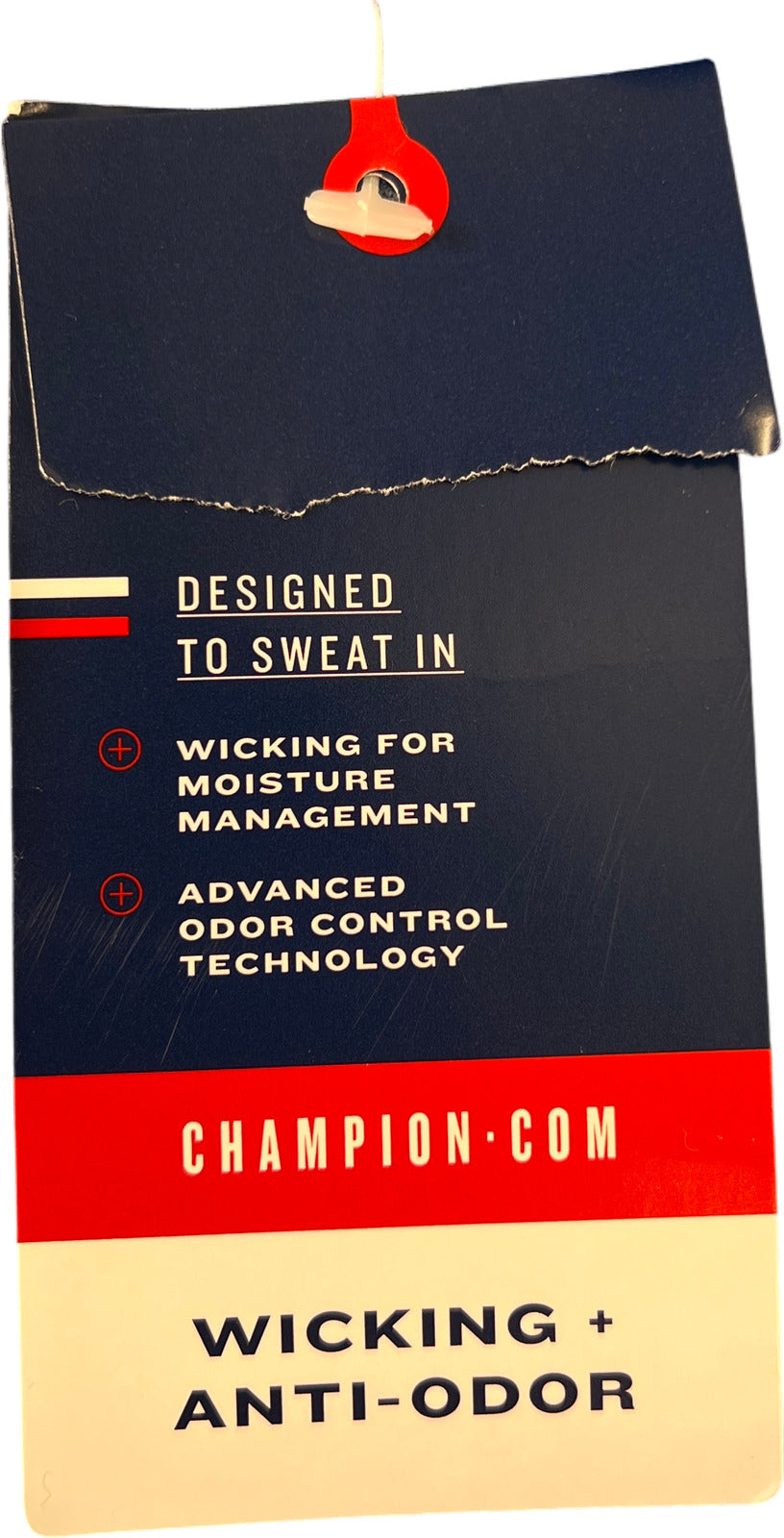 NEW Champion Men’s Blue Wicking Short Sleeve Athletic T-Shirt - S