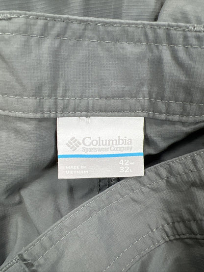 Columbia Men's Gray PFG Blood and Guts Pants - 42x32